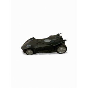 Batman Batmobile Toy Car Black Plastic 14" X 5.5" DC Comics Non-Battery Operated
